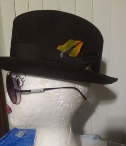 Vintage Werner Hilton beaver hat